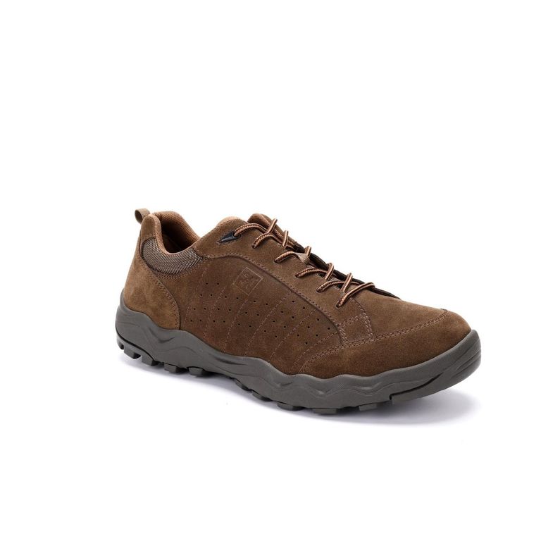 Zapatillas Urbanas Hombre Cuero Paine Taupé