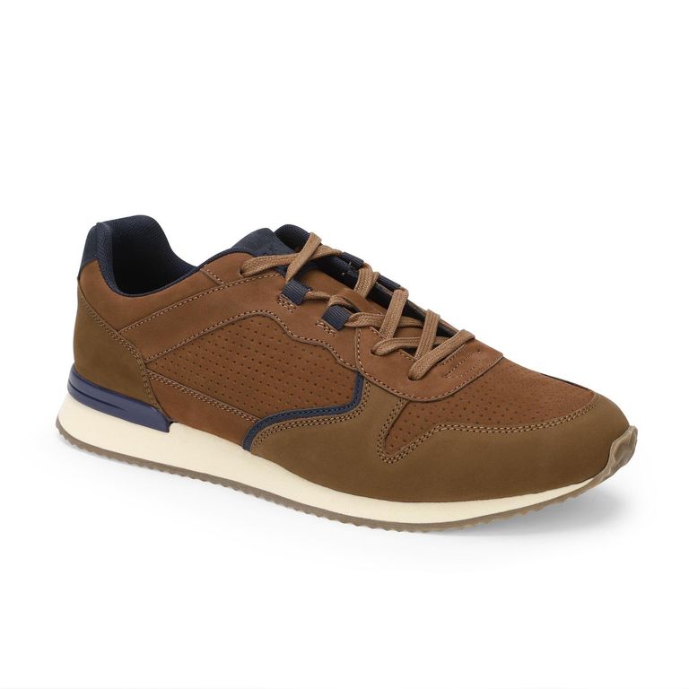 Zapatillas Urbanas Hombre Cuero Brandy Harford