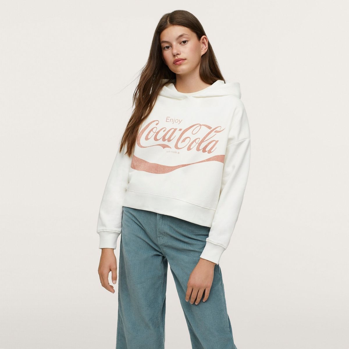 MANGO TEEN - Poleron Coca-Cola Oversize Niña