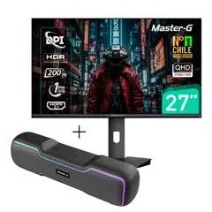 MASTER G - Monitor Gamer Master-G MGMG2750Q 27" QLED IPS 200Hz 1ms