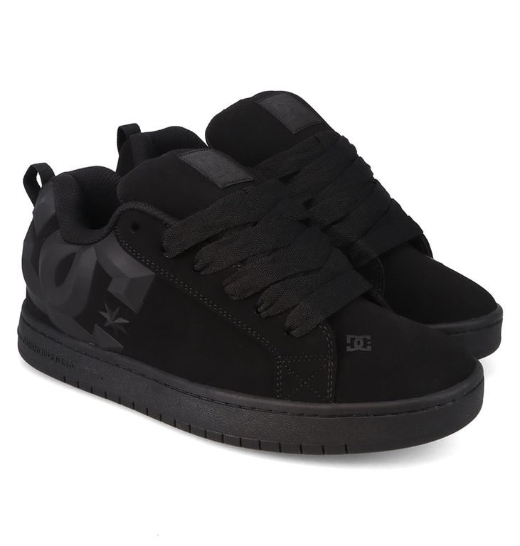 Zapatilla Hombre DC Court Graffik Beveled Negro