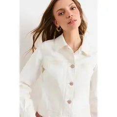 IO - Chaqueta Mujer Crudo