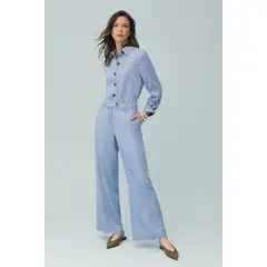 MA GRIFFE - Pantalon Mujer Azul