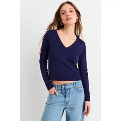 IO - Sweater Mujer Azul