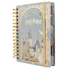 MOOVING - AGENDA HARRY POTTER 2027 DIARIA ESPIRAL 14X20 CM