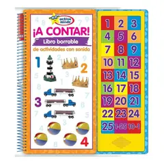 PI KIDS - A Contar Los Números Escribe Y Borra Libro Con 27 Sonidos