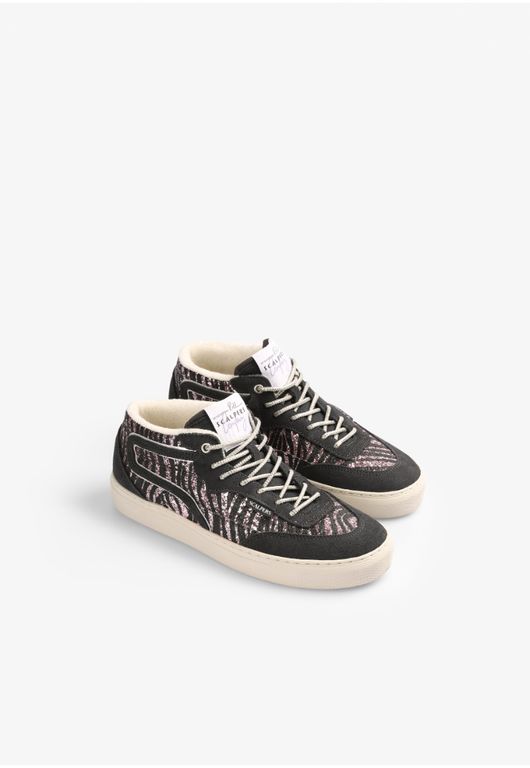 ZAPATILLAS ANIMAL PRINT GLITTER