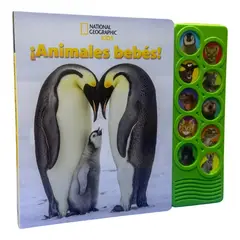 PI KIDS - National Geographic Animales Bebés Libro Infantil 10 Sonidos