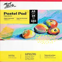 MONT MARTE - Bloc Para Pastel A5 180 Gm2 24 Hojas