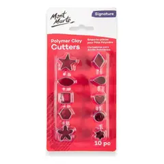 MONT MARTE - Set De Moldes Cortadores Para Arcilla Polimérica