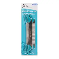 MONT MARTE - Set Cuchillas Flexibles Para Arcilla Polimérica