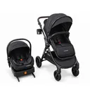 Coche Cuna Travel System Galaxy Isofix Negro