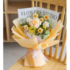 SUKEA - Ramos De Flores Tejidas A Mano Decorativo Regalo