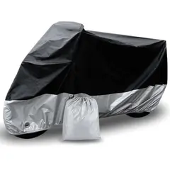 DBLUE - Funda Impermeable De Motocicleta Scooter y Bicicleta Talla M