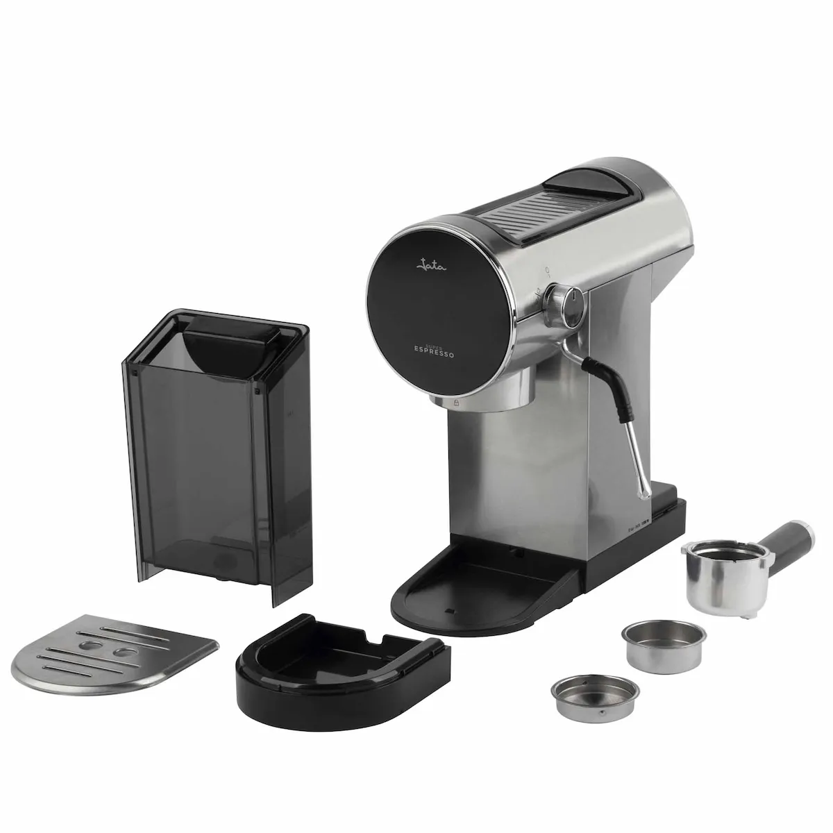JATA - Cafetera Espresso Jata JECA2300 20 Bares Acero Inoxidable