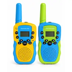 TECNOLAB - Set 2 Walkie Talkie Niños TL-769 Colores