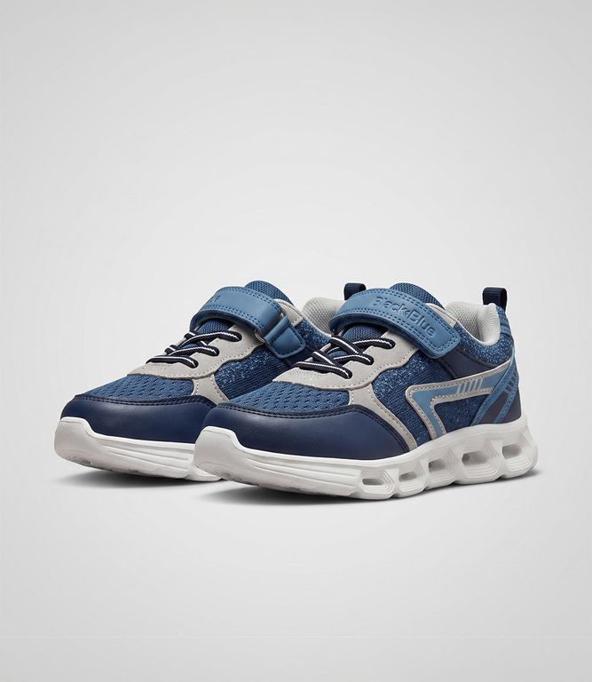 Zapatilla niño con luces B41391270358 azul