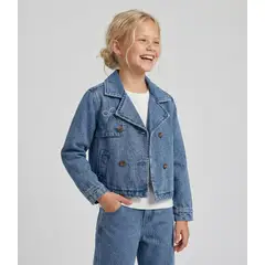 LIMONADA - Chaqueta niña de denim L11071270109 denim azul