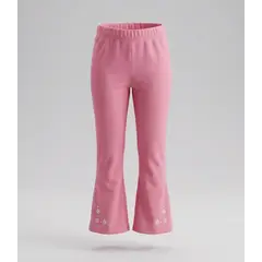 LIMONADA - Calza niña flare con bordado L11721270178 coral