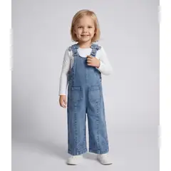 LIMONADA - Jardinera bebé con polera L12181270174 denim