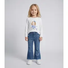 LIMONADA - Jeans bebé acampanado L12111270109 denim azul