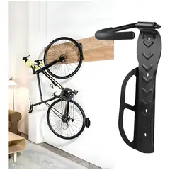 GENERICO - Soporte Porta Bicicleta Para Muralla Colgador De Bicicleta Color Negro