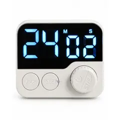 DOMA - Temporizador Digital LED Cocina DM0049W Blanco