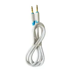 IRM - Cable Aux Jack 3.5mm – Audio Claro y Conexión Estable - Blanco