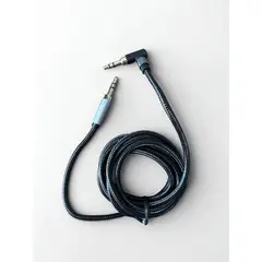 IRM - Cable Audio in Auxiliar Angulo L Jack 3.5mm a Audio In - Trenzado 1.5 mm