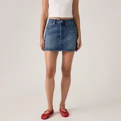 LEVIS - Falda Mujer Icon Skirt Azul