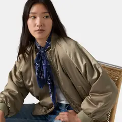 LEVIS - Bandana Mujer Satin Bandana Azul