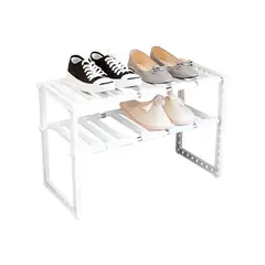 GENERICO - Organizador de lavaplato para cocina Estante Organizador Ajustable blanco Labg