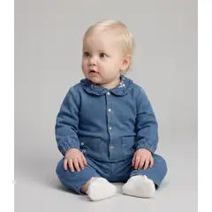 LIMONADA - Enterito recién nacida L13201270309 denim azul