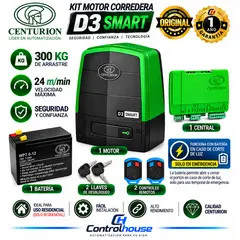 CENTURION - Kit Corredera D3 SMART para 300K Rapido