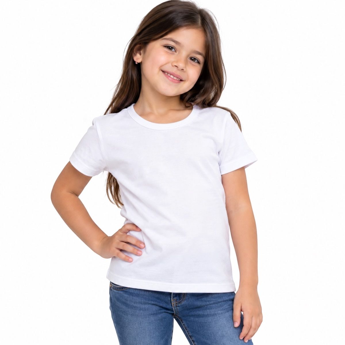 AAYO MODA - Polera Unisex Algodon Manga Corta Talla 4 A 16