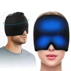 GENERICO - Gorro De Gel Alivio De Migraña Terapia De Frío. Dolor Cabeza