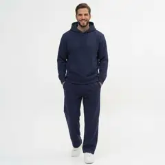 DESIGNERS - Conjunto Polerón con Gorro y Buzo Baggy Oversize Hombre