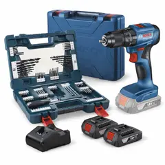 BOSCH - TALADRO PERCUTOR GSB 185 2bat + 1 carg + x-line 91uni