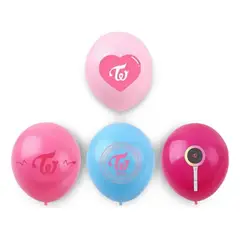 GENERICO - Pack 12 Globos Látex Diseño Twice K-pop Cumpleaños Diseño