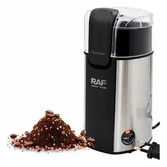 GENERICO - Moledor Eléctrico de Café Raf de Acero Inoxidable para Granos y Especias