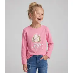 LIMONADA - Polera manga larga niña L11011270178 coral