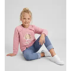 LIMONADA - Conjunto polerón y calza niña L11221270578 coral