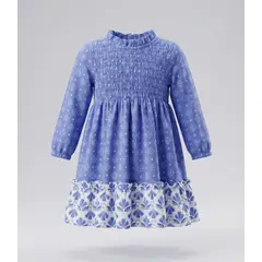 LIMONADA - Vestido niña boho L11131270158 azul