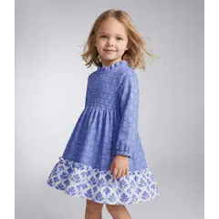 LIMONADA - Vestido bebé boho L12131270458 azul