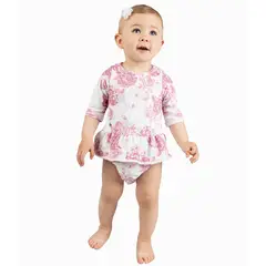 LIMONADA - Traje De Baño Bebé Floreado