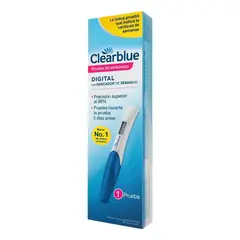 CLEARBLUE - Pack De 3 Test De Embarazo Digital Con Indicador De Semanas