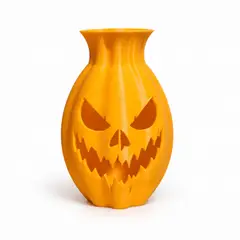 GENERICO - Jarrón de Calabaza de Halloween Naranjo 20 cm para Hogar