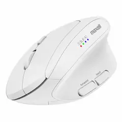 MAXELL - Mouse Vertical MOWLBT-750 Bluetooth 2400 DPI Blanco