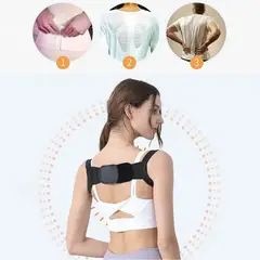 GENERICO - Corrector Postura Hombros Faja Corrector De Espalda Unisex