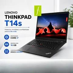 LENOVO - NOTEBOOK THINKPAD CORE I7 16 GB DE RAM Y DISCO SOLIDO SSD